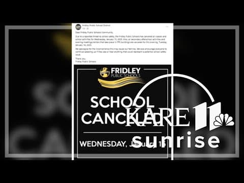Fridley School District cancels classes due to 'reported threat'