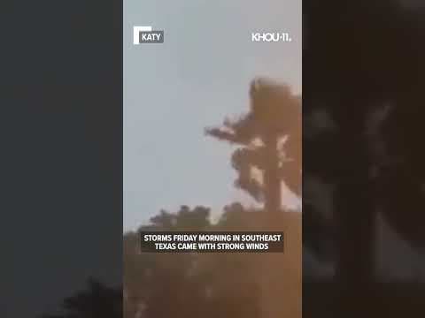 Texas weather: Strong storms move into Houston area , Friday May 31