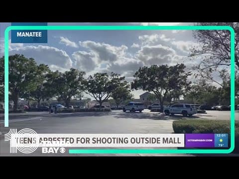 2 teens arrested for shooting at a car in Ellenton Outlets parking lot, deputies say
