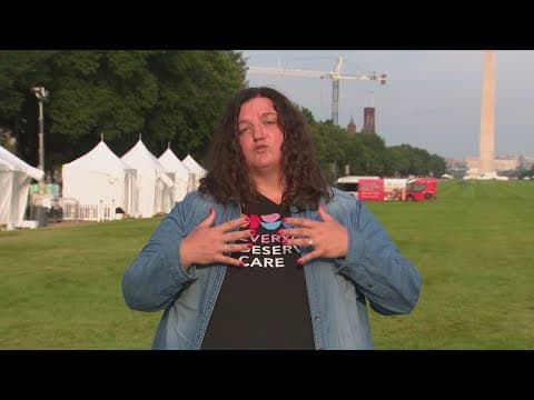 Families First holds 60-hour vigil on National Mall to protest cuts to federal programs