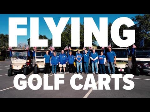 DIRECTOR'S CUT — Chuck's Big Adventure in Florida: Flying Golf Carts