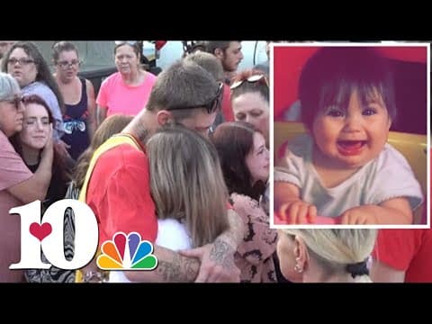'Justice for Elena' || Father speaks at memorial after mother arrested for abuse in death of toddler