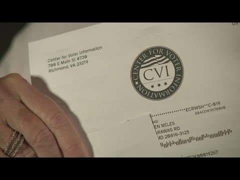 Maryland, Virginia voters are receiving letters with their voting history. Are they legal?