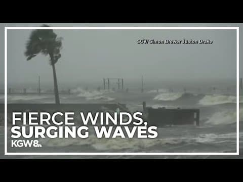 140 mph winds, surging waves as Hurricane Helene makes land in Florida