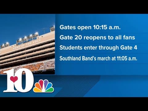 Gates at Neyland Stadium to open earlier after gameday issues