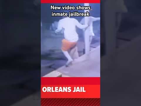 Video released by OPSO shows the moment inmates escaped the Orleans Parish Jail.
