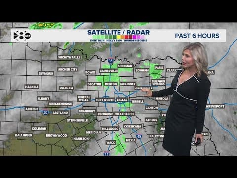 Storm chances in forecast for North Texas