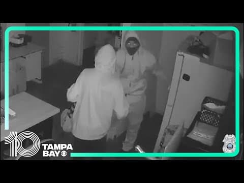 Tampa police looking to identify burglary suspects