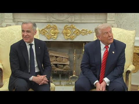 Canadian Prime Minister Mark Carney tells President Trump the country is 'not for sale'