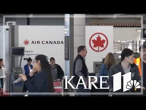 Flight attendant lockout strands Minnesotan in Canada