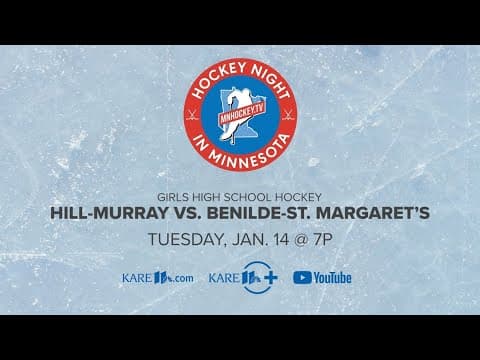 WATCH LIVE: Hockey Night in Minnesota | Edina vs. Benilde St. Margaret's (Girls)