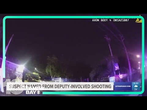 Suspect in deputy-involved shooting is named