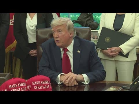 Trump hints at announcement of major trade deal with the U.K.