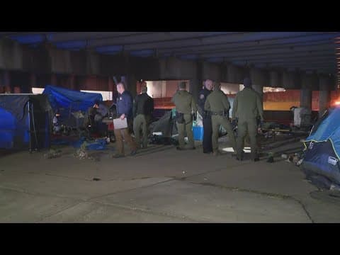 Sweeps underway at New Orleans homeless encampments, residents ordered to relocate by Gov. Landry