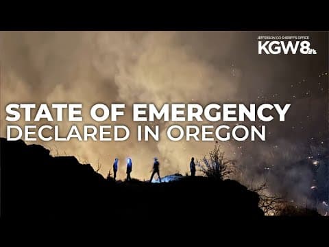 Gov. Kotek declares wildfire state of emergency in Oregon