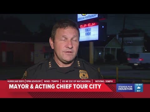 Tracking Hurricane Beryl: Houston leaders ask people to stay at home and off the roads