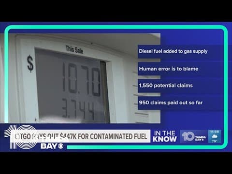 Citgo pays out about $447,000 to people affected by bad fuel