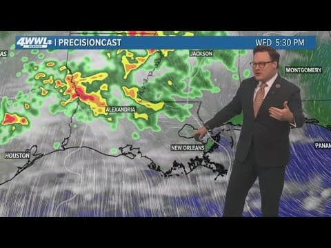New Orleans Weather: Roller coaster ride of temps with several chances for rain