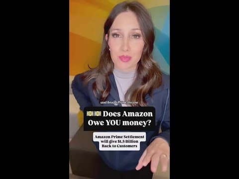 Amazon may owe you money