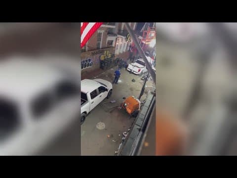 Bourbon Street reopens to pedestrians for first time since terror attack