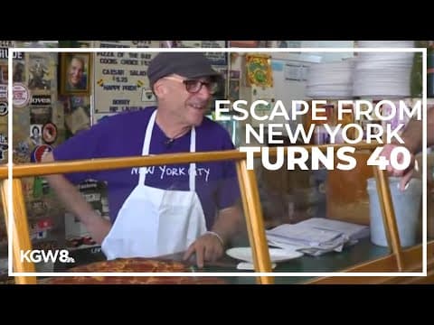 Escape from New York Pizza in Northeast Portland celebrates 40th anniversary