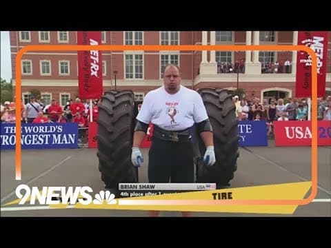 Winner of 2023 Strongest Man on Earth hosts "The Shaw Classic"