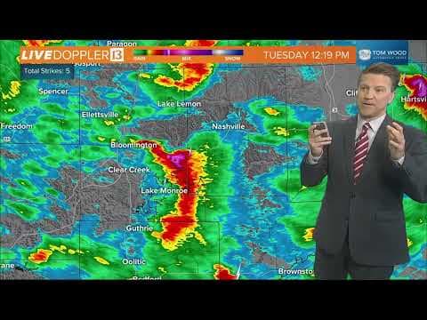 Live Doppler 13 forecast | Noon Update for Tuesday, April 2, 2024