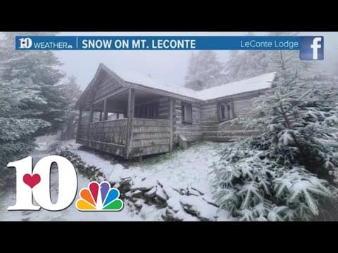 Weather Wednesday: First snow of the season arrives on Mount LeConte