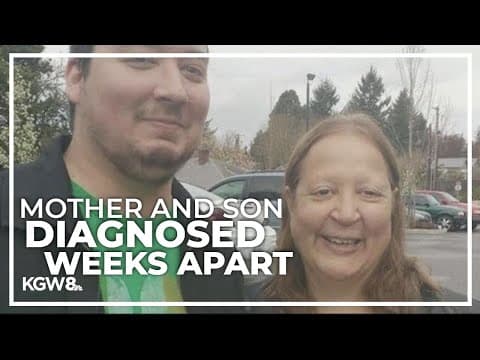 Washington mother and son diagnosed with cancer weeks apart