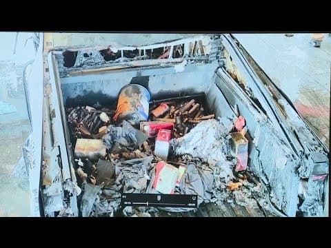 Cybertruck explodes outside of Donald Trump's Las Vegas hotel