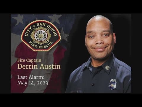 Celebration of life honors San Diego Fire-Rescue captain killed in crash