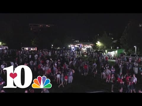 'Festival on the 4th' in Downtown Knoxville wraps up after musical performance, fireworks