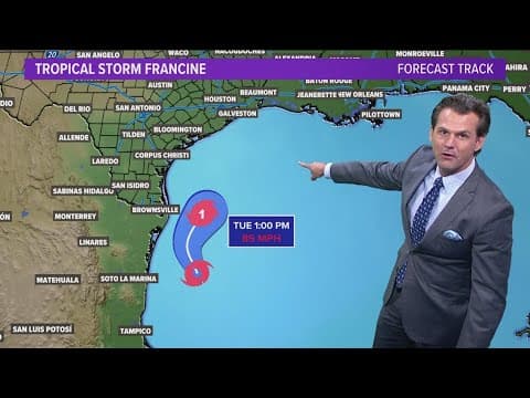 DFW Weather: 'False fall' is coming to an end in North Texas, tracking Tropical Storm Francine
