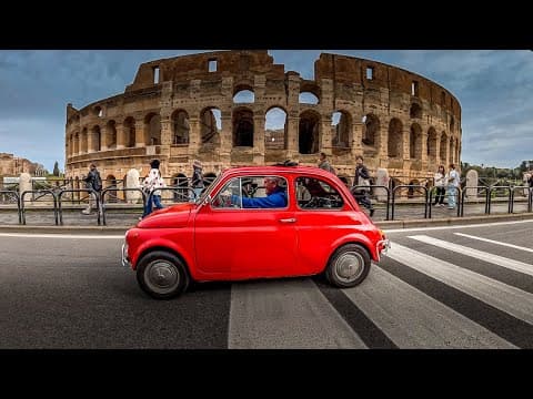 Exploring Italy's scenic roads in a classic Fiat 500 tour | Journey to Italy