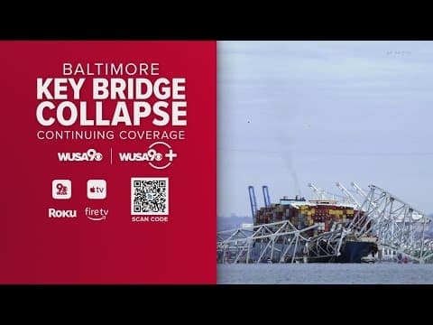 LIVE: Gov. Moore gives Baltimore bridge collapse update