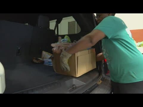 Gleaners food bank gives away record amount of food