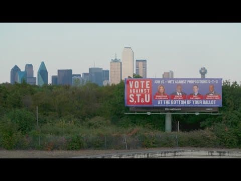 Dallas city leaders mount opposition to amendments S, T and U