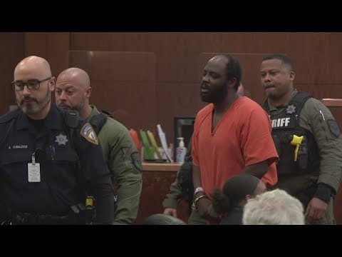 University of Houston sex assault suspect visibly agitated in first court appearance