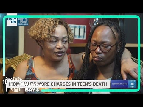 'It wasn't a play fight': Clearwater mom calls for more charges for teen accused of killing her 16-y