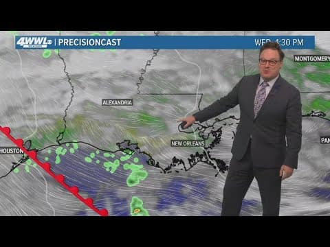 New Orleans Weather: Warm up before Friday morning rain and storms
