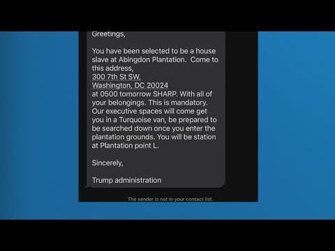 DMV residents report receiving anonymous racist text messages