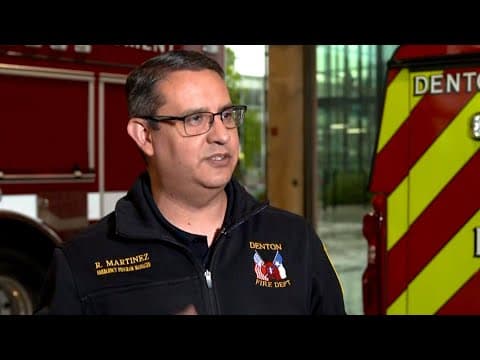 Emergency management director for Denton provides update on severe weather