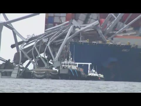 Recovery mission underway after Baltimore Key Bridge collapse