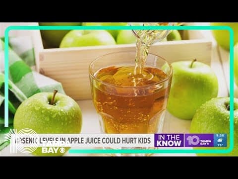 The FDA just set arsenic levels for apple juice. It's still too high, Consumer Reports says.