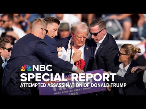 NBC Special Report: Attempted assassination of Former President Donald Trump