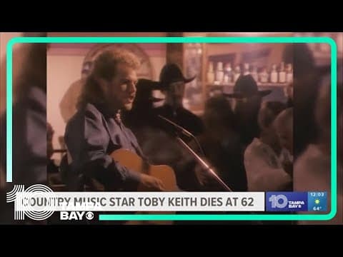 Country music star Toby Keith dead at 62