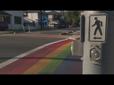 Montrose's rainbow crosswalks could be removed due to new state order