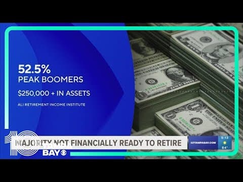 Majority of people are not ready to retire