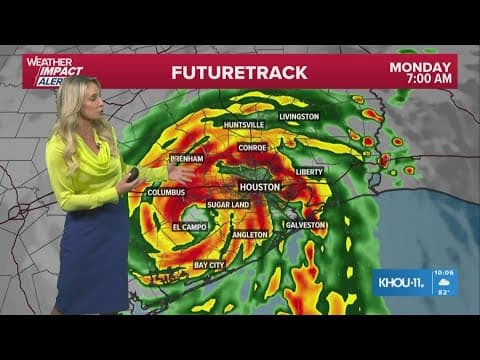 Tropical Storm Beryl 10 a.m. update | KHOU 11 Weather Team tracking Beryl as it approaches coast