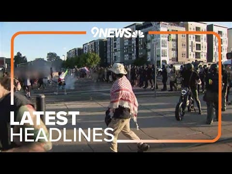 Latest Headlines | Protesters, police clash on West Colfax in Denver